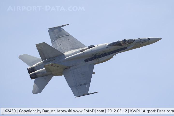 162430, McDonnell Douglas F/A-18A+ Hornet C/N 272/A218, F/A-18A Hornet 162430 MA-03 from VMFA-112 