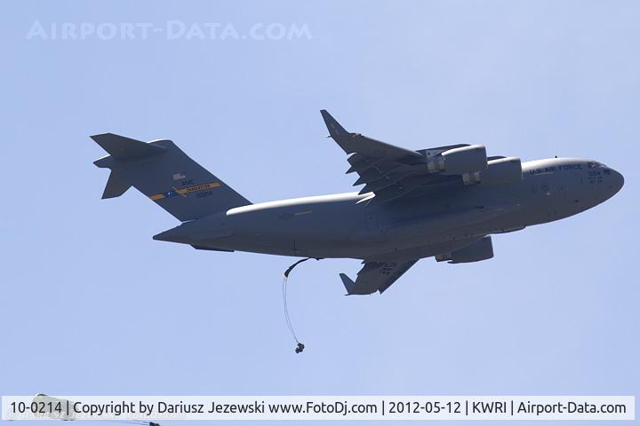 10-0214, 2010 Boeing C-17A Globemaster III C/N 50243, C-17A Globemaster 10-0214  from  437th AW Charleston AFB, SC