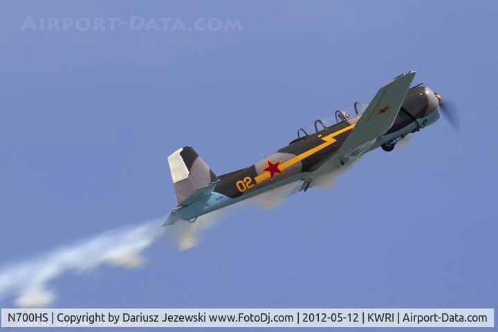 N700HS, 1982 Nanchang CJ-6A C/N 4032006, Nanchang China CJ-6A  C/N 4032006, N700HS