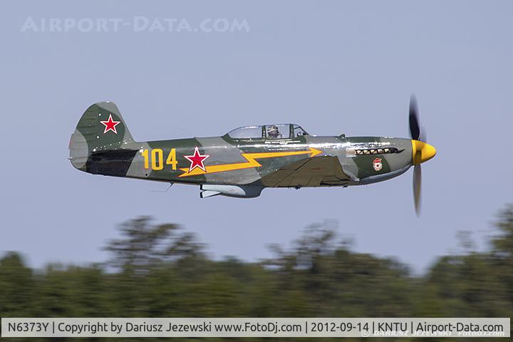 N6373Y, 1997 Yakovlev Yak-9U-M C/N 0470404, Yakovlev Yak-9U-M  C/N 0470404 - Sean Caroll, N6373Y