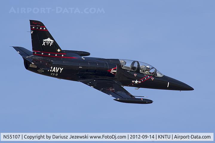 N55107, 1984 Aero L-39C Albatros C/N 433136, Aero Vodochody L-39C Albatros  C/N 433136, N55107