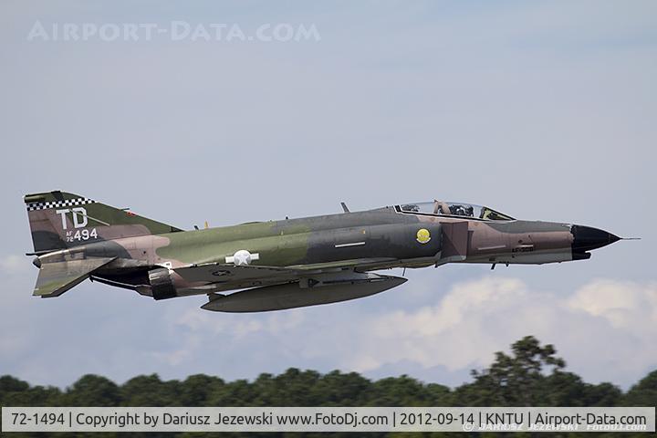 72-1494, McDonnell Douglas QF-4E Phantom II C/N 4498, QF-4E Phantom 72-1494 TD from 82nd ATRS 53rd WG Holloman AFB, NM