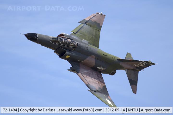 72-1494, McDonnell Douglas QF-4E Phantom II C/N 4498, QF-4E Phantom 72-1494 TD from 82nd ATRS 53rd WG Holloman AFB, NM