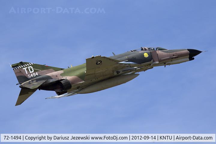 72-1494, McDonnell Douglas QF-4E Phantom II C/N 4498, QF-4E Phantom 72-1494 TD from 82nd ATRS 53rd WG Holloman AFB, NM