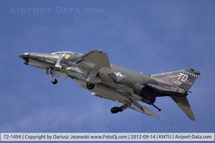 72-1494, McDonnell Douglas QF-4E Phantom II C/N 4498, QF-4E Phantom 72-1494 TD from 82nd ATRS 53rd WG Holloman AFB, NM