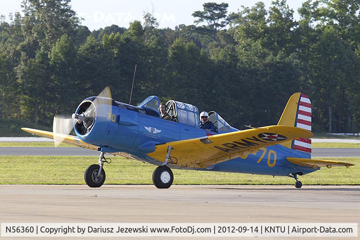 N56360, 1942 Convair BT-13A Valiant C/N 5946, Convair BT-13A Valiant  C/N 5946, N56360