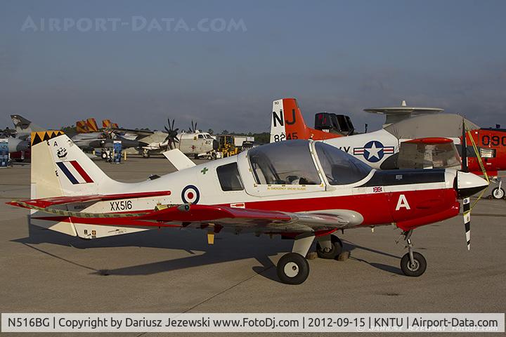 N516BG, 1973 Scottish Aviation Bulldog T.1 C/N BH120/202, Scottish Aviation Bulldog MDL 120/121  C/N BH120/202, N516BG