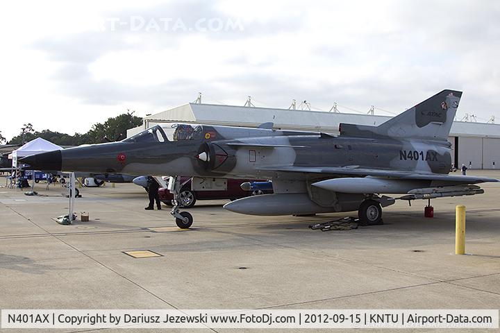 N401AX, 1980 Israel Aircraft Industries Kfir C.2 C/N 136, Israel Aircraft Industries KFIR-C2 ATAC  C/N 136, N401AX