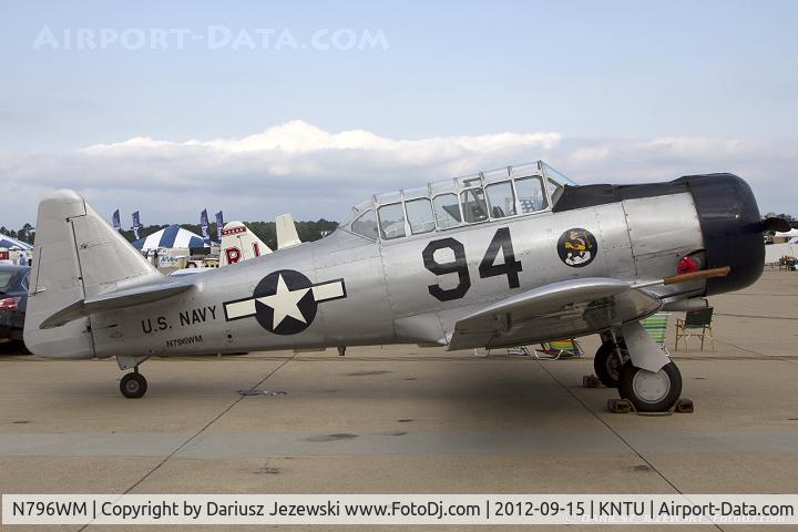 N796WM, 1943 North American AT-6D Texan C/N 88-15328, North American AT-6D Texan  C/N 88-15328, N796WM