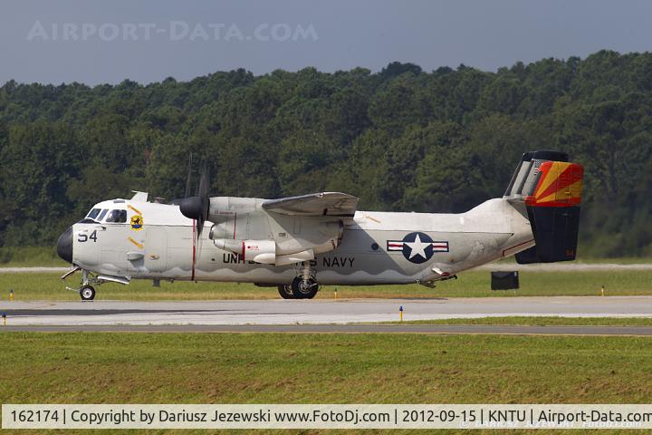 162174, Grumman C-2A Greyhound C/N 54, C-2A Greyhound 162174 54 from VRC-40 