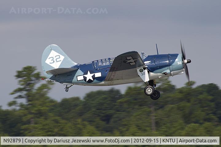 N92879, 1944 Curtiss SB2C-5 Helldiver C/N 83725, Curtiss Wright SB-2C5 Helldiver  C/N 83589, N92879