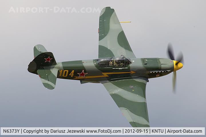 N6373Y, 1997 Yakovlev Yak-9U-M C/N 0470404, Yakovlev Yak-9U-M  C/N 0470404 - Sean Caroll, N6373Y