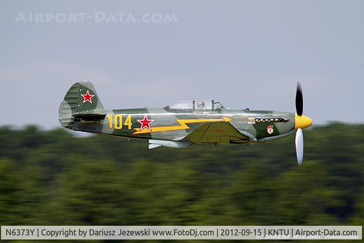 N6373Y, 1997 Yakovlev Yak-9U-M C/N 0470404, Yakovlev Yak-9U-M  C/N 0470404 - Sean Caroll, N6373Y