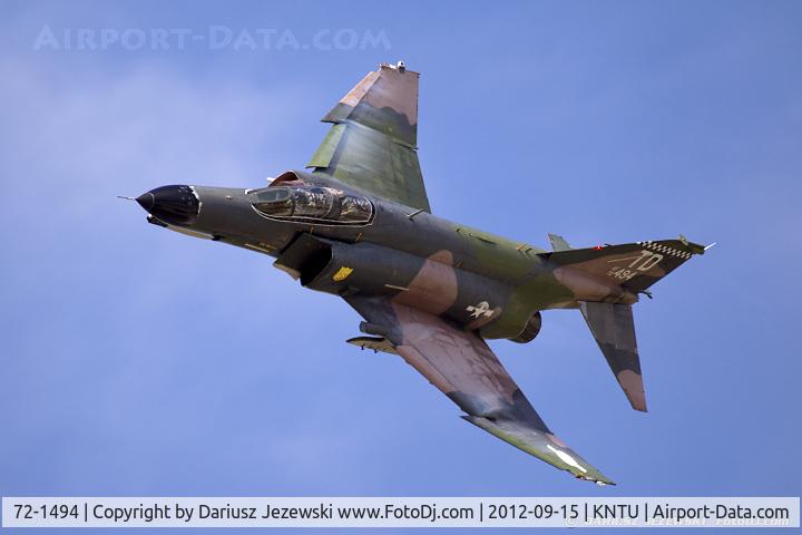 72-1494, McDonnell Douglas QF-4E Phantom II C/N 4498, QF-4E Phantom 72-1494 TD from 82nd ATRS 53rd WG Holloman AFB, NM