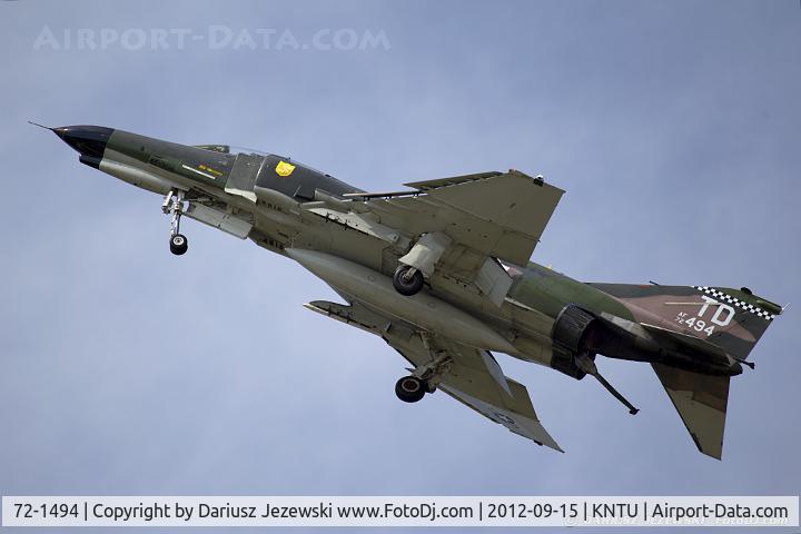 72-1494, McDonnell Douglas QF-4E Phantom II C/N 4498, QF-4E Phantom 72-1494 TD from 82nd ATRS 53rd WG Holloman AFB, NM