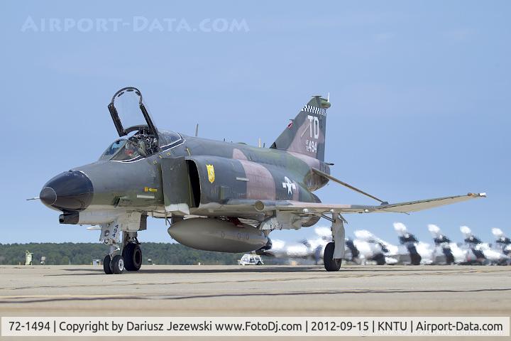 72-1494, McDonnell Douglas QF-4E Phantom II C/N 4498, QF-4E Phantom 72-1494 TD from 82nd ATRS 53rd WG Holloman AFB, NM
