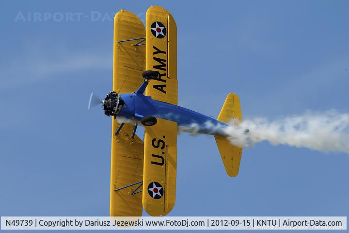 N49739, 1943 Boeing A75N1(PT17) C/N 75-4462, Boeing A-75N1 (PT-17) Stearman  C/N 75-4462 - John Mohr , N49739
