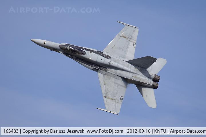 163483, 1988 McDonnell Douglas F/A-18C Hornet C/N 0714/C042, F/A-18C Hornet 163483 AD-321 from VFA-106 