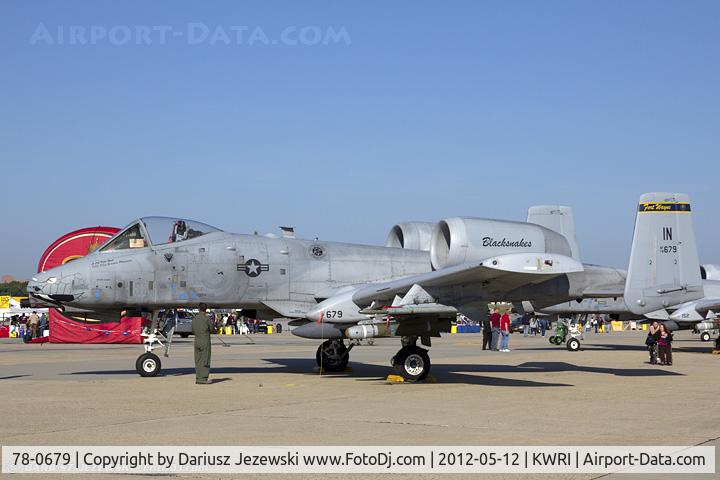 78-0679, 1978 Fairchild Republic A-10C Thunderbolt II C/N A10-0299, A-10C Thunderbolt 78-0679 IN from 163rd FS 