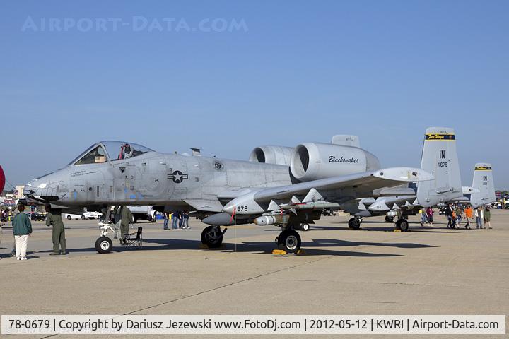 78-0679, 1978 Fairchild Republic A-10C Thunderbolt II C/N A10-0299, A-10C Thunderbolt 78-0679 IN from 163rd FS 