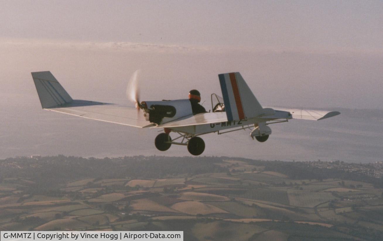 G-MMTZ, 1983 Eurowing Ltd Goldwing C/N EW-60, goldwing over South Devon, about 1986