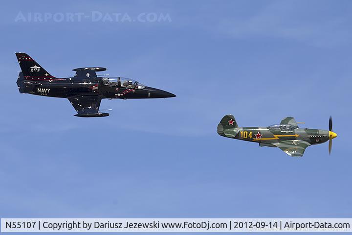 N55107, 1984 Aero L-39C Albatros C/N 433136, Aero Vodochody L-39 Albatros C/N 433136, N55107
