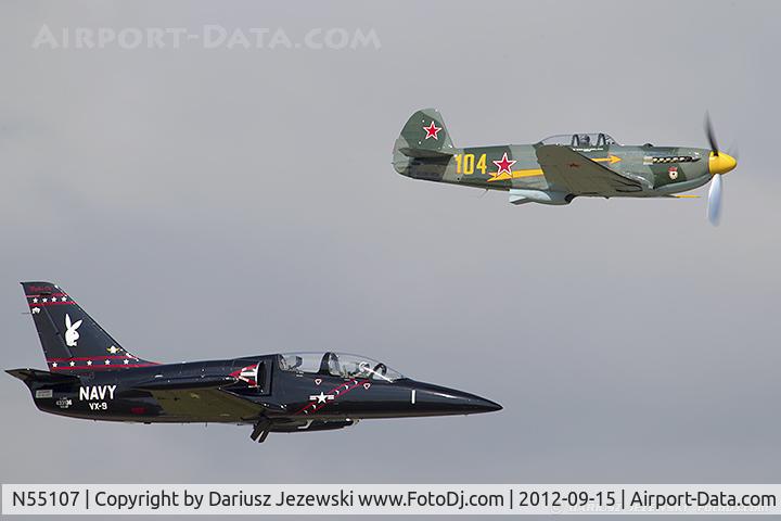 N55107, 1984 Aero L-39C Albatros C/N 433136, Aero Vodochody L-39 Albatros C/N 433136, N55107