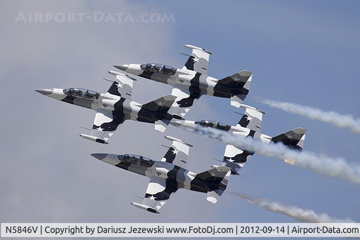 N5846V, 1984 Aero L-39C Albatros C/N 432826, Black Diamond Jet Team - N5846V
