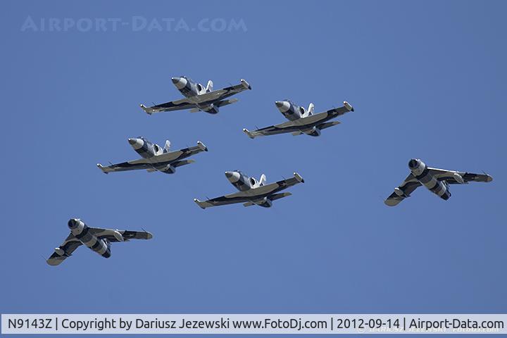 N9143Z, 1959 PZL-Mielec Lim-5 (MiG-17F) C/N 1C1707, Black Diamond Jet Team - N9143Z