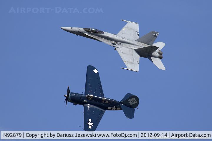 N92879, 1944 Curtiss SB2C-5 Helldiver C/N 83725, Curtiss Wright SB-2C5 Helldiver  C/N 83589, N92879