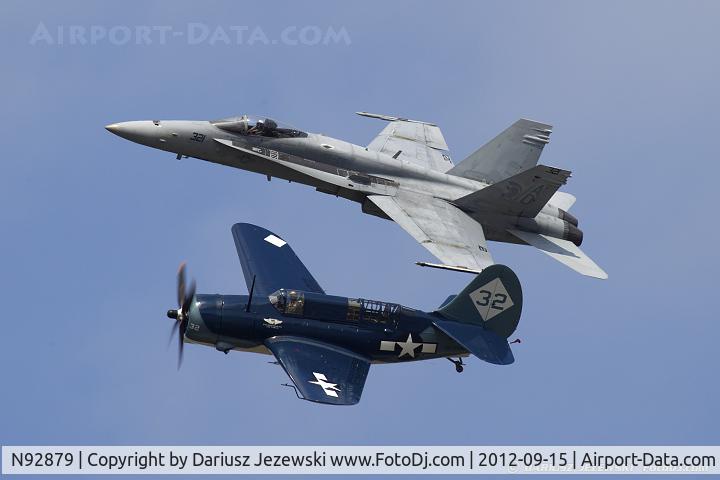 N92879, 1944 Curtiss SB2C-5 Helldiver C/N 83725, Curtiss Wright SB-2C5 Helldiver  C/N 83589, N92879