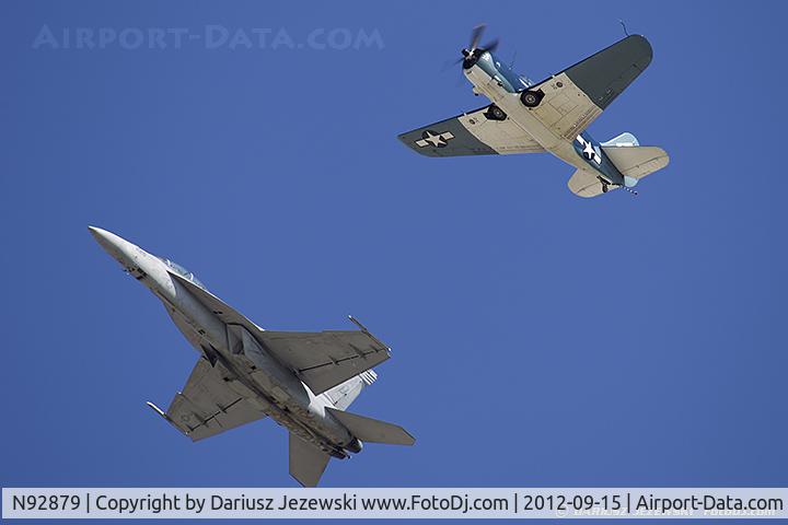 N92879, 1944 Curtiss SB2C-5 Helldiver C/N 83725, Curtiss Wright SB-2C5 Helldiver  C/N 83589, N92879