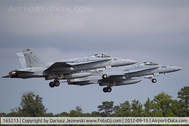165213, McDonnell Douglas F/A-18C Hornet C/N 1388/C438, F/A-18C Hornet 165213 NE-411 from VFA-34 