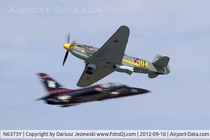 N6373Y, 1997 Yakovlev Yak-9U-M C/N 0470404, Yakovlev Yak-9U-M  C/N 0470404 - Sean Caroll, N6373Y