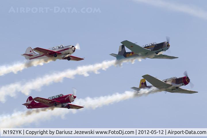 N192YK, 1990 Yakovlev Yak-52 C/N 9011008, Yakovlev Yak-52  C/N 9011008, N192YK