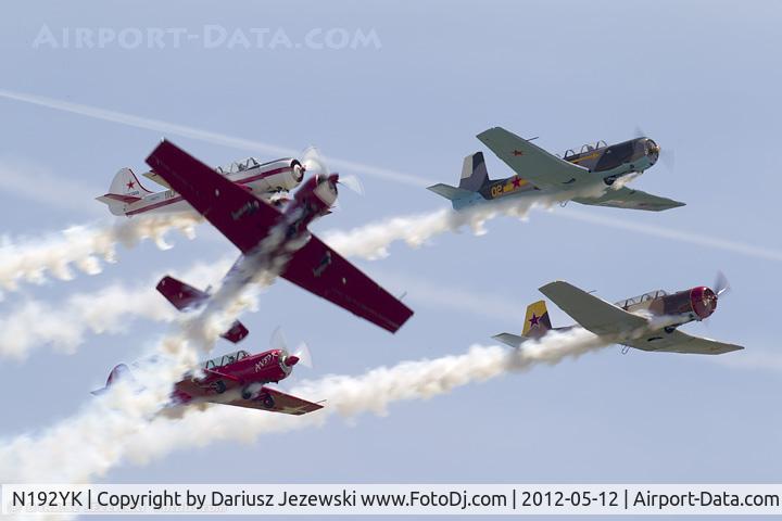 N192YK, 1990 Yakovlev Yak-52 C/N 9011008, Yakovlev Yak-52  C/N 9011008, N192YK