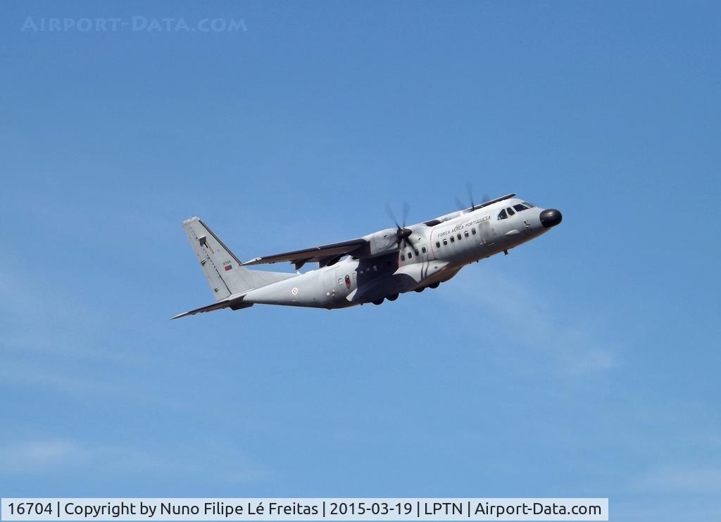 16704, CASA C-295M C/N 048, Taking-off.