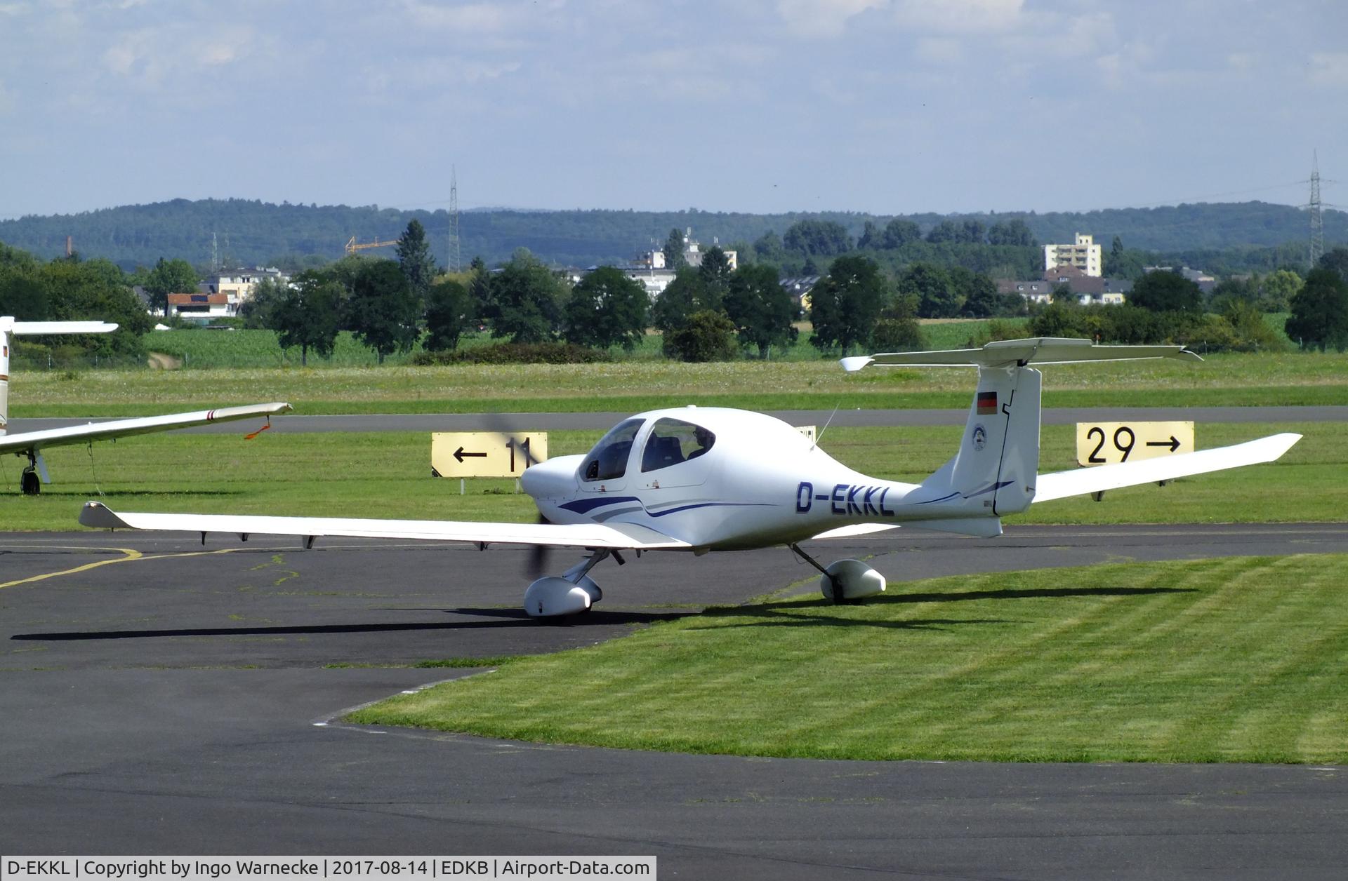 D-EKKL, Diamond DA-40-180 Diamond Star C/N 40.072, Diamond DA-40-180 Diamond Star at Bonn-Hangelar airfield