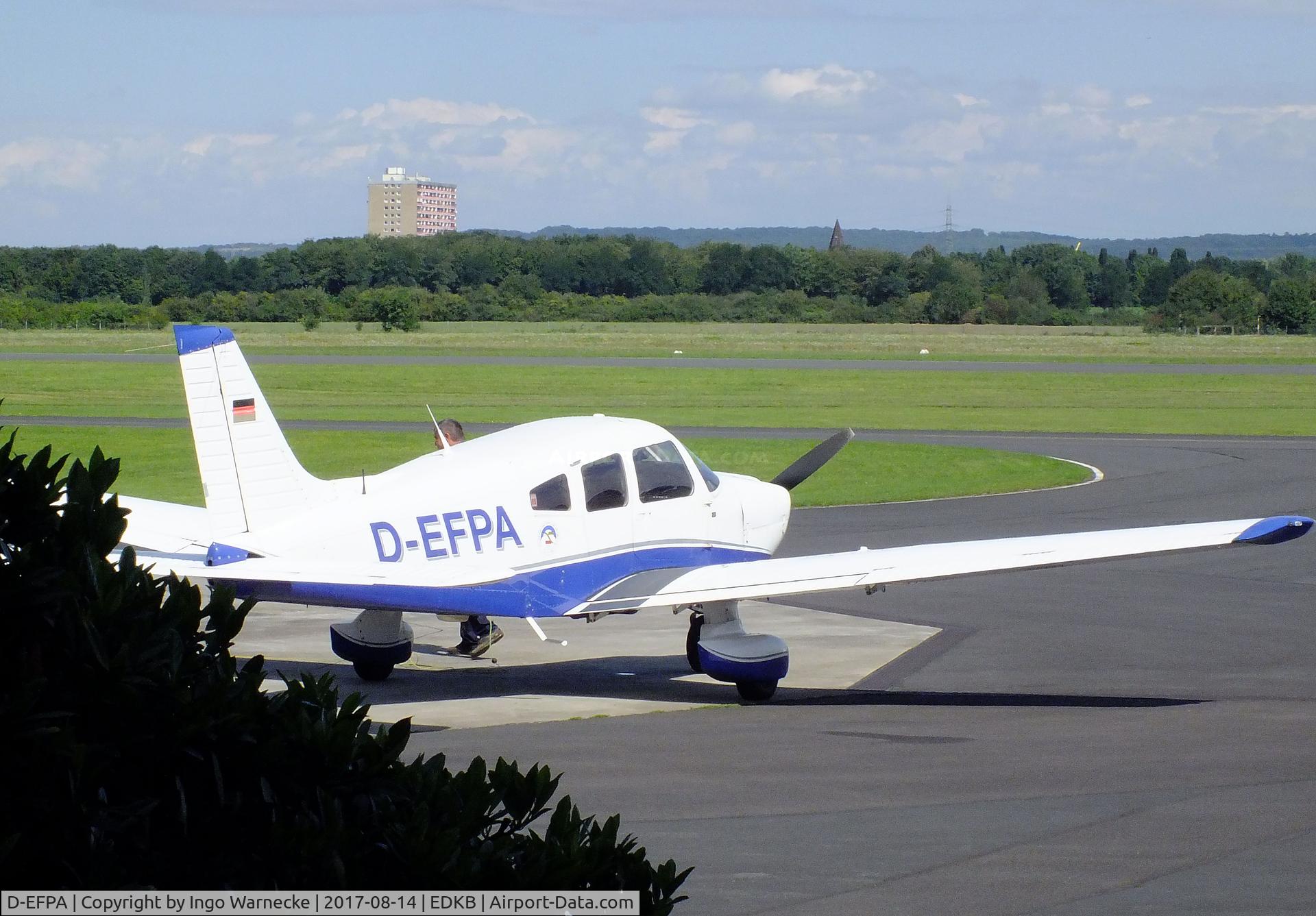 D-EFPA, 1978 Piper PA-28-181 C/N 28-90077, Piper PA-28-181 at Bonn-Hangelar airfield