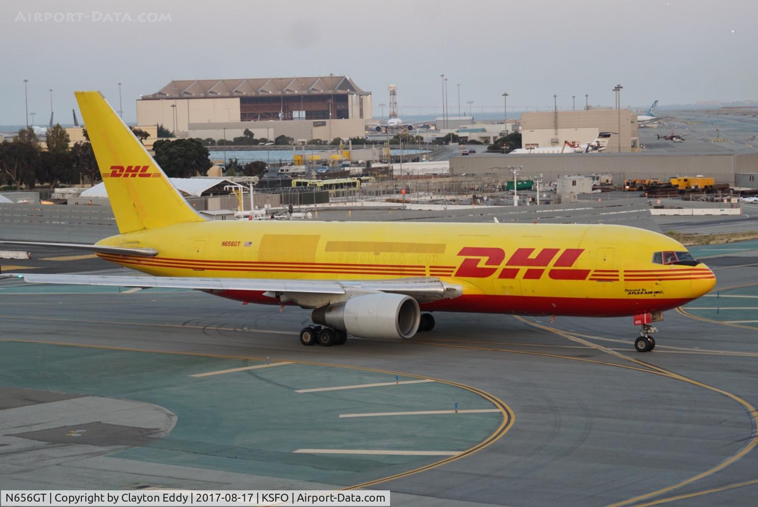N656GT, 1984 Boeing 767-281 C/N 23017, SFO 2017.