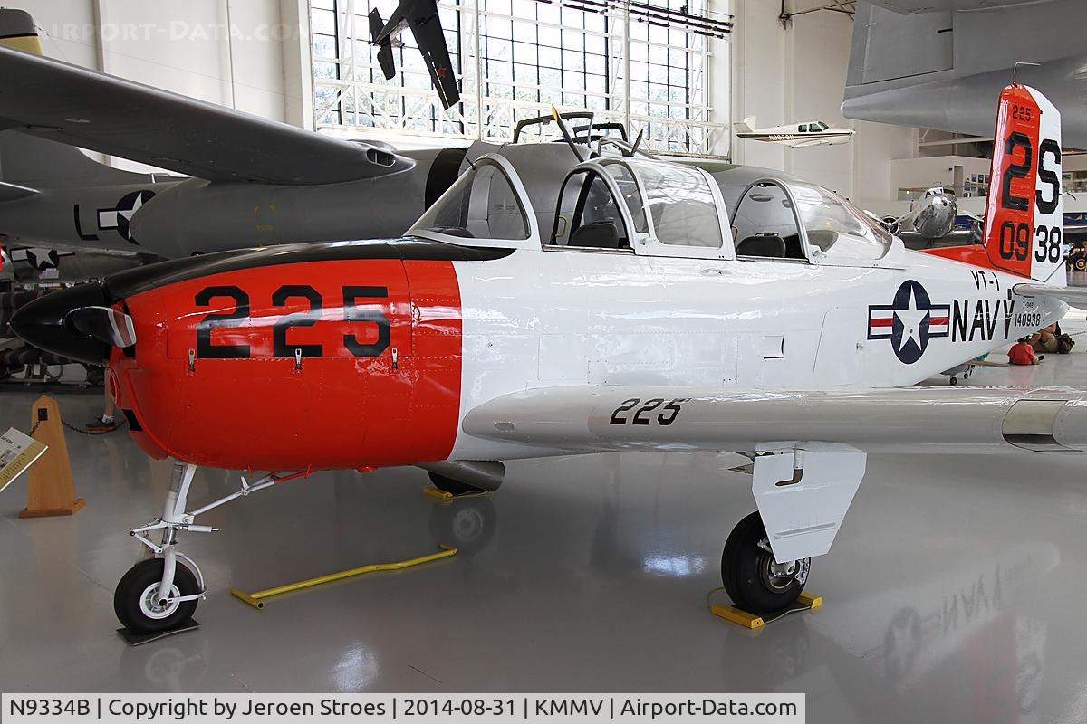 N9334B, 1956 Beech D-45 Mentor C/N BG-272, KMMV