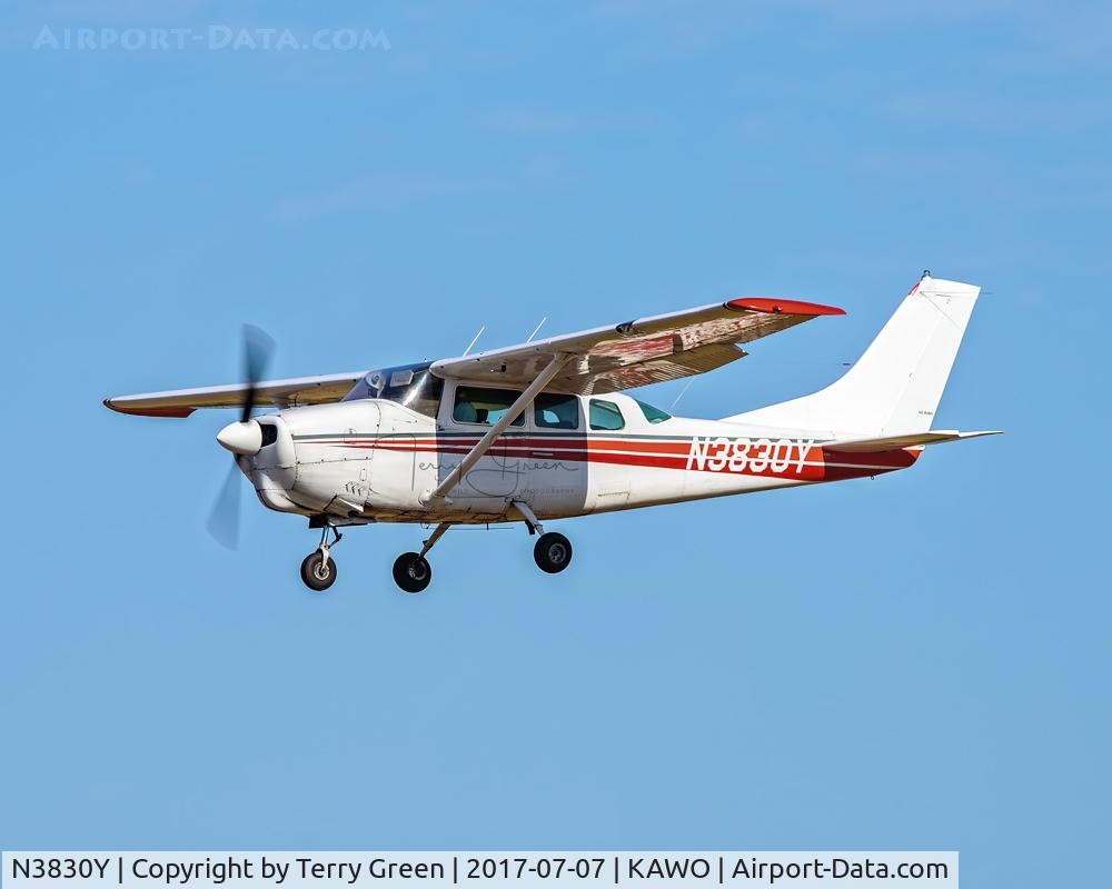 N3830Y, 1964 Cessna 210D Centurion C/N 21058330, KAWO