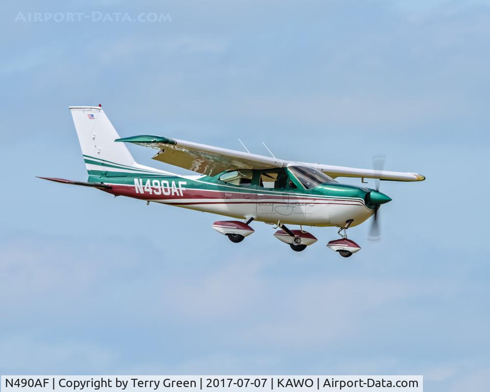 N490AF, 1970 Cessna 177B Cardinal C/N 17701493, KAWO
