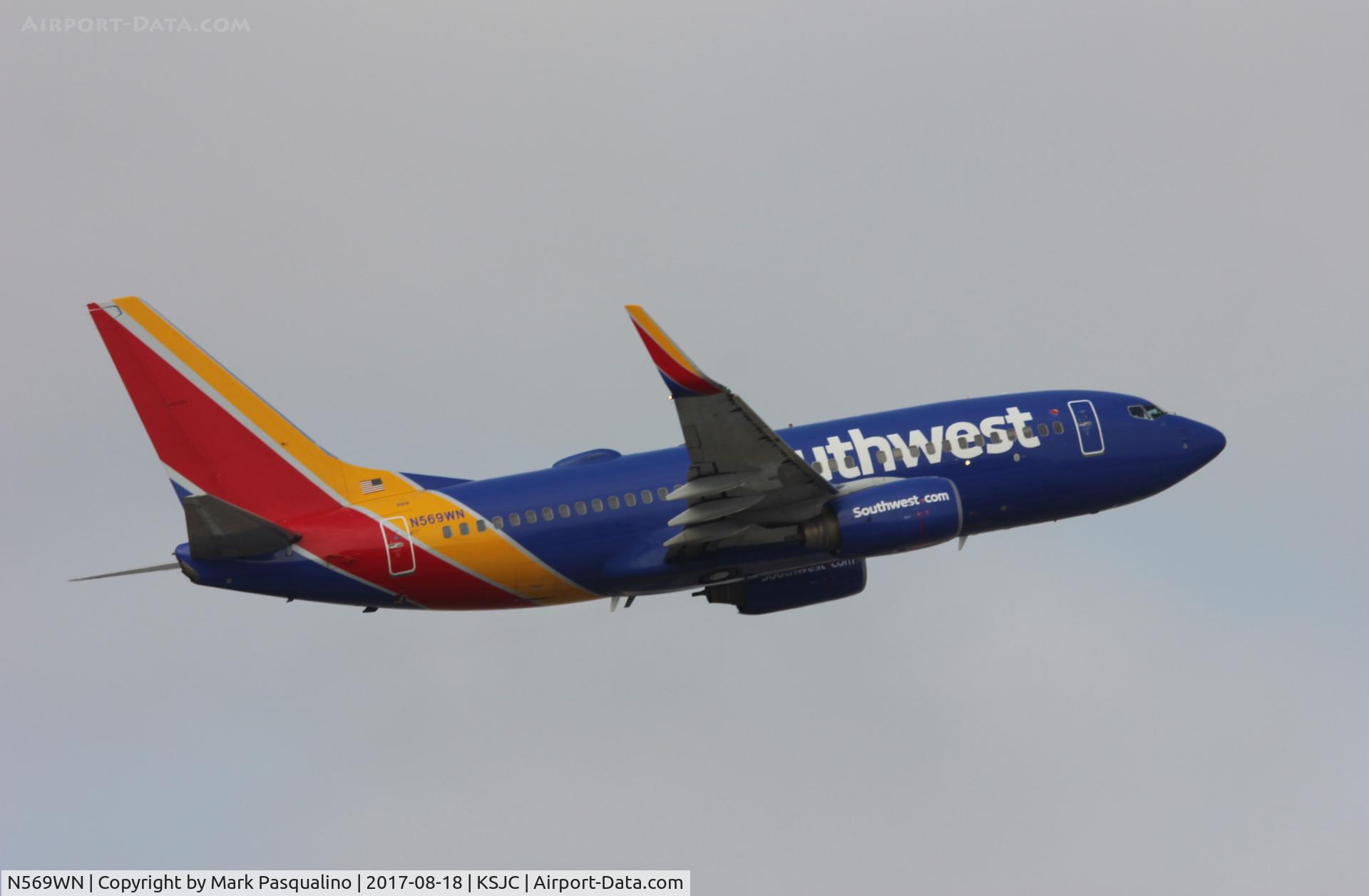 N569WN, 2002 Boeing 737-7CT C/N 33656, Boeing 737-700