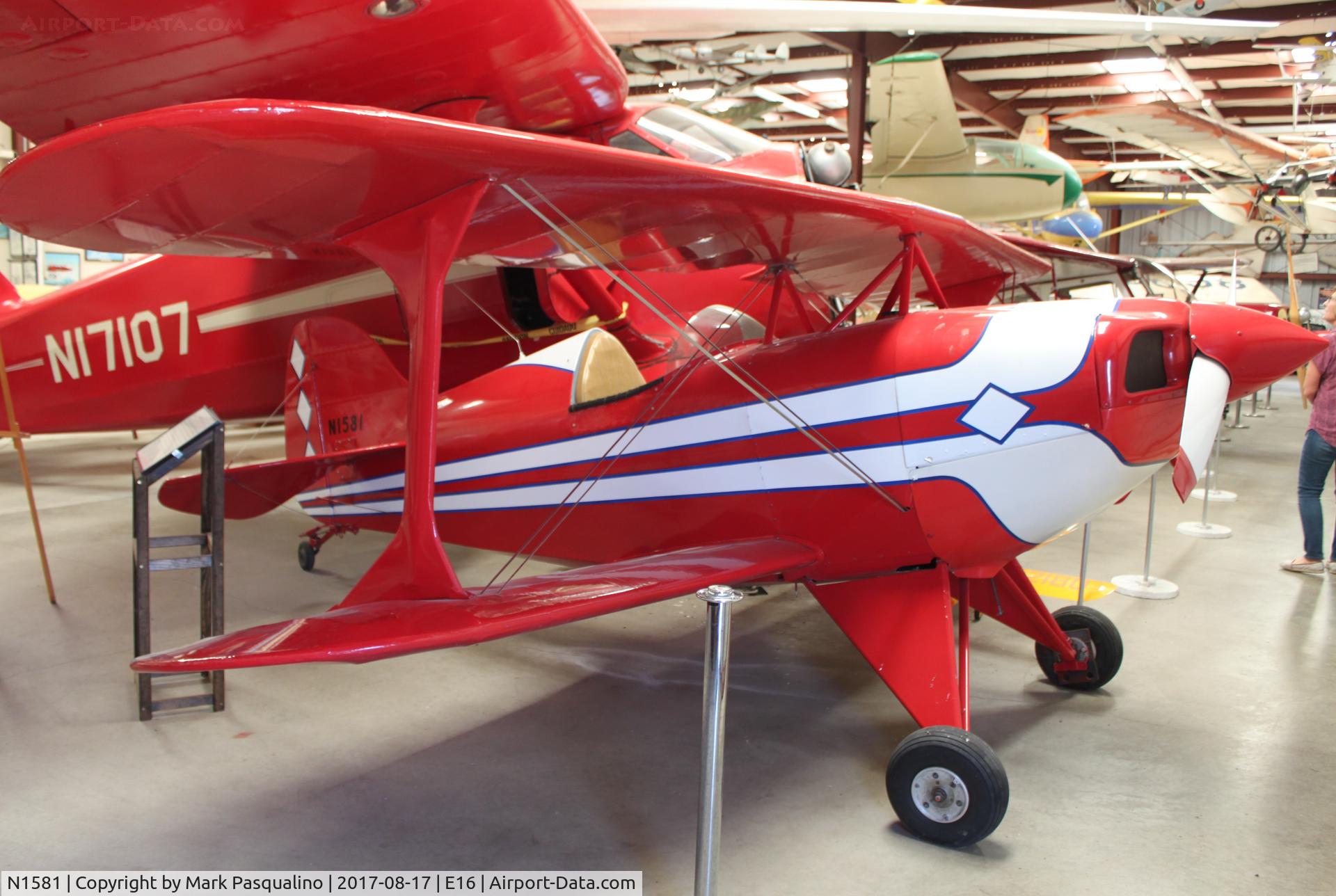 N1581, 1968 Pitts S-1C Special C/N JD-1, Pitts S-1C
