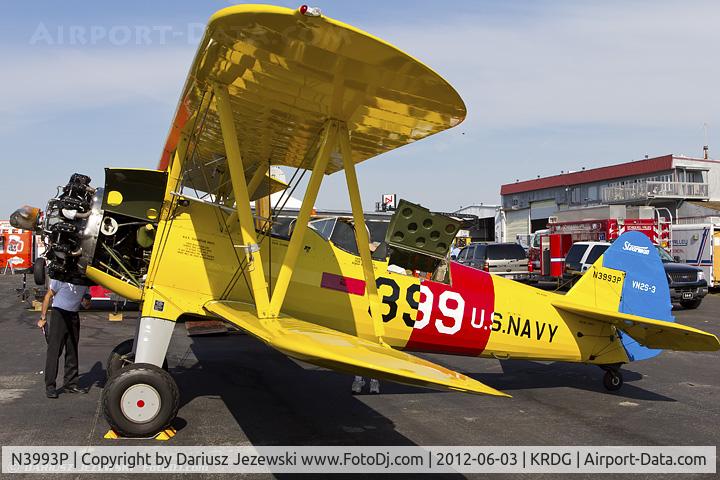 N3993P, 1984 Boeing 75 C/N AR-33, Boeing E-75 Stearman  C/N AR-33, N3993P