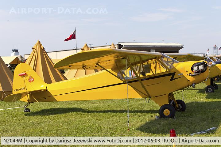 N2049M, 1946 Piper J3C-65 Cub Cub C/N 20819, Piper J3C-65 Cub  C/N 20819, N2049M