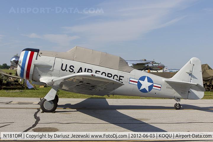 N181DM, Christen Eagle II C/N 0001, North American T-6G Texan  C/N 88-12472, N181DM