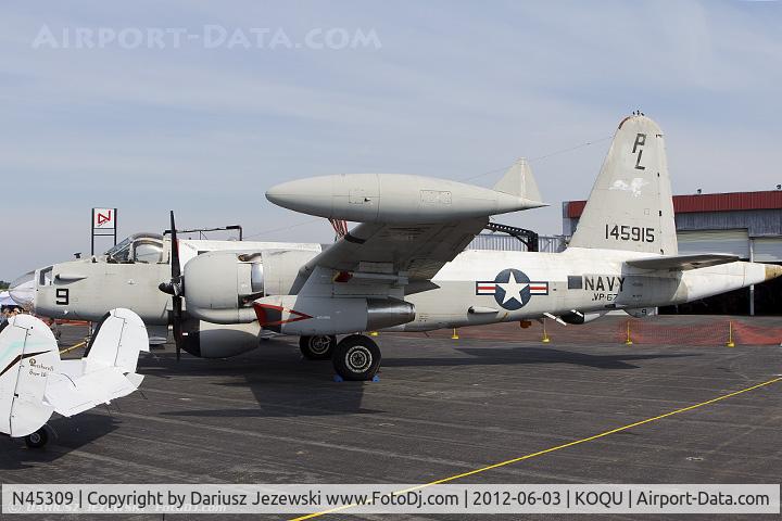N45309, 1957 Lockheed SP-2H (P2V-7S) Neptune C/N 726-7180, Preserved as Lockheed P-2H Neptune 145915 C/N 726-7180
