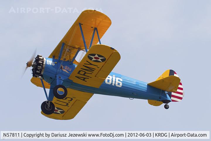 N57811, 1941 Boeing 75 C/N 75-1355, Boeing 75 Stearman 